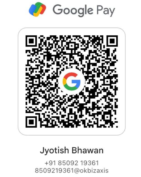 Google Pay QR Code - Jyotish Bhawan